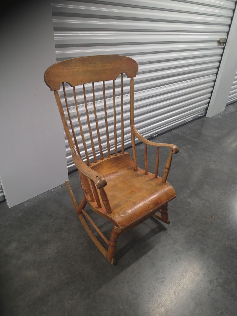 Antique Wooden Rocking Chair