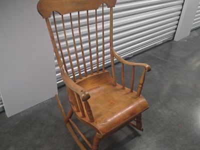 Antique Wooden Rocking Chair