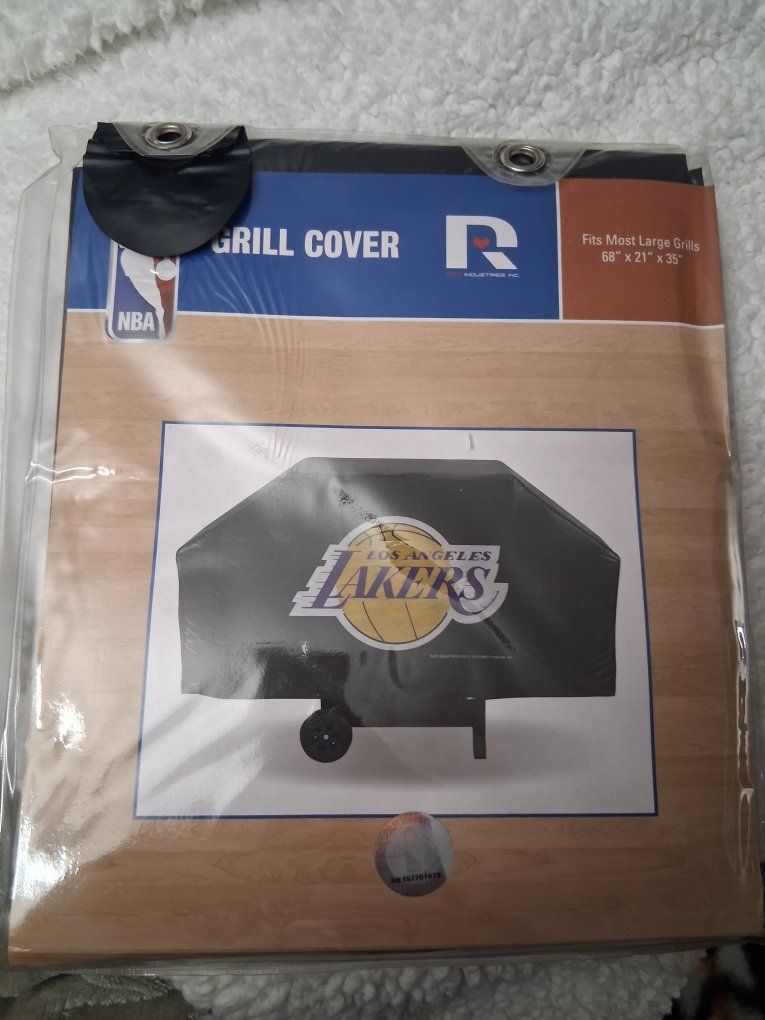 NBA Los Angeles Lakers Grill Cover - Fits Most Large Grills 68" x 21" x 35"