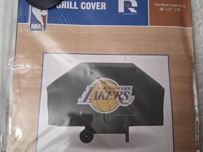 NBA Los Angeles Lakers Grill Cover - Fits Most Large Grills 68" x 21" x 35"
