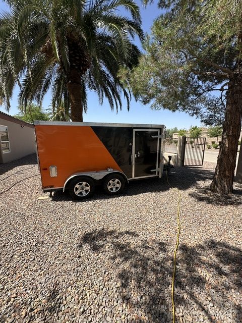 2013 V-Nose Enclosed Cargo Trailer - 17.6' Length, 7000 lbs GVW, Solar Panel