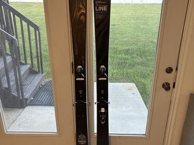 Line vision 108 skis 189cm