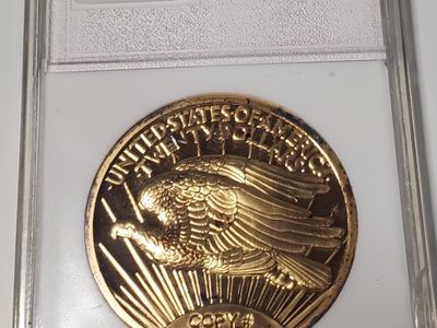 NTC Numistrust 1907 Double Eagle Gold Clad Tribute Proof - Clarence Lancaster Collection, Gem Proof