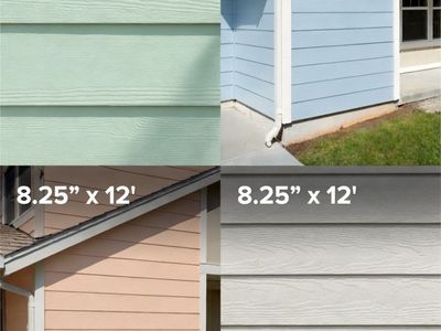 Fiber Cement Lap Siding - 8.25” x 12’ x 5/16”