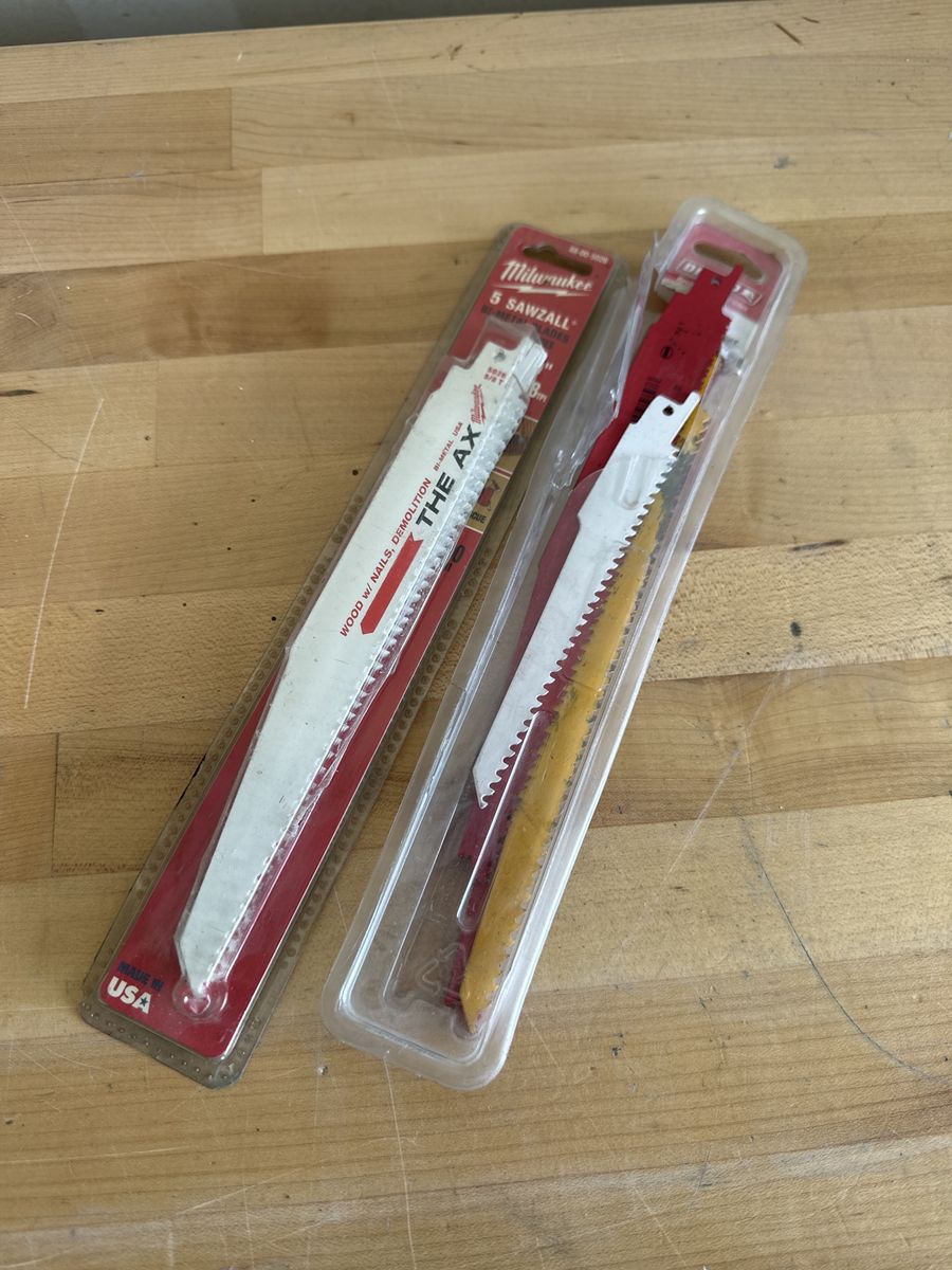 Sawzall Blades