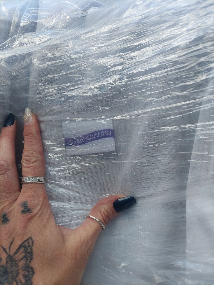 Queen purple brand mattress and box spring