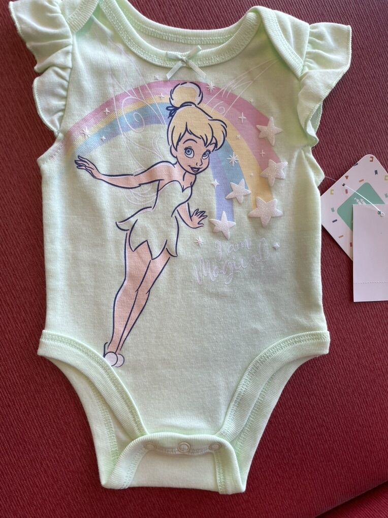 Disney baby tinkerbell 3 month onesie