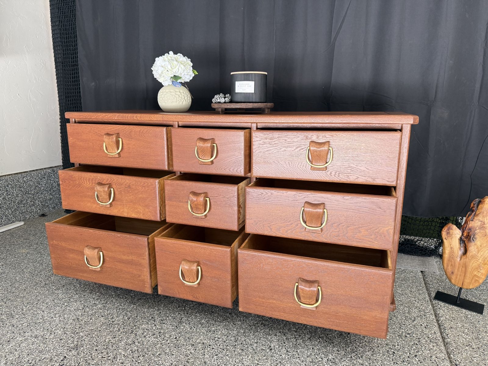 Drexel Mid Century Modern solid wood dresser
