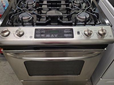 ge slide-in gas range