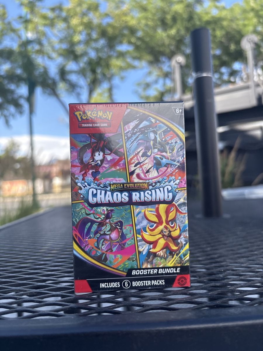 Pokemon TCG: Mega Evolution Chaos Rising Booster Bundle - 6 Packs Sealed, New, Ages 6+