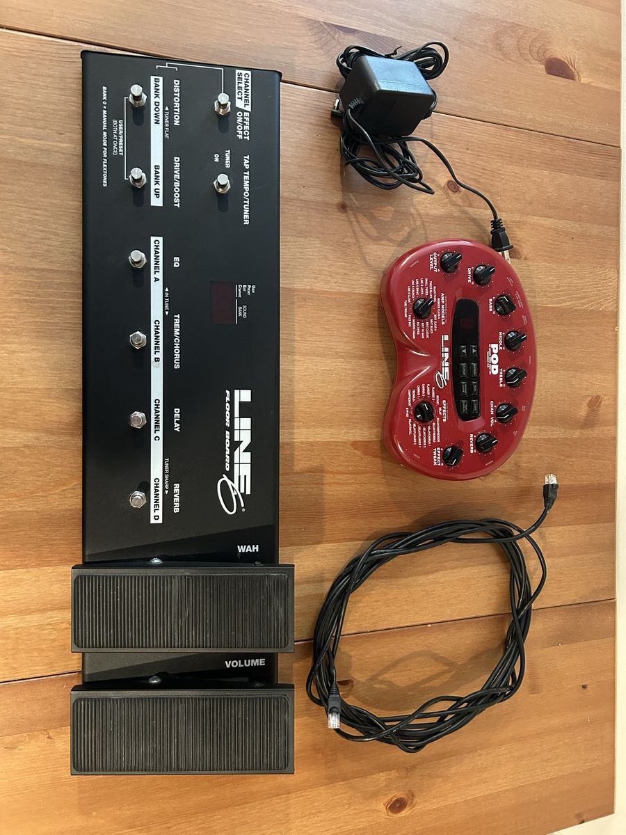 Line 6 Pod 2.0 With Floor Board