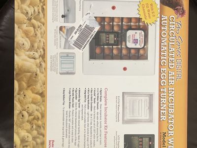 New Farm Innovators Pro Series Digital Circulated Air Incubator w/ Automatic Egg Turner, Model 4250