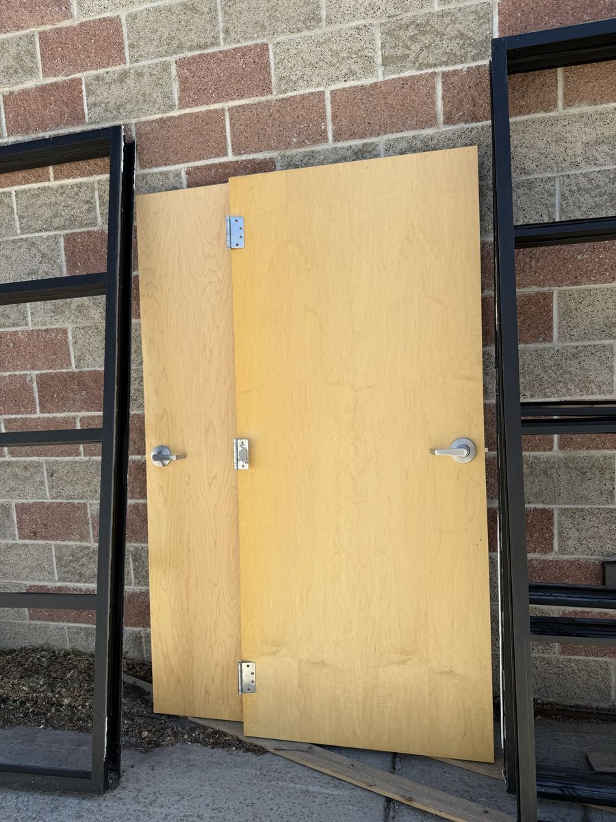 Partition aluminum window door Commercial Office
