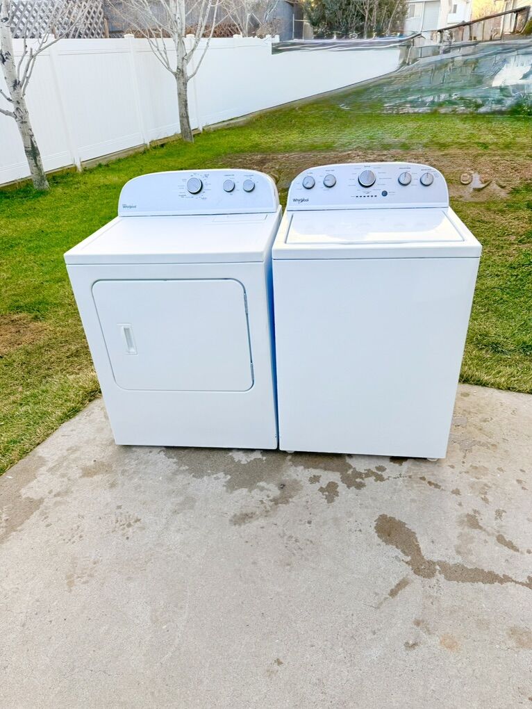 washer And Electric Dryer Set
