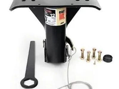 Camco Eaz-Lift 12" Gooseneck Adapter 7500 lbs Rating with Hardware