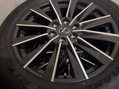 22” Alloy Wheels 265/50/R22 Dunlop Tires GX550 OEM