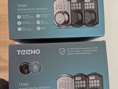Teeho Keyless Entry Deadbolt (new in box)