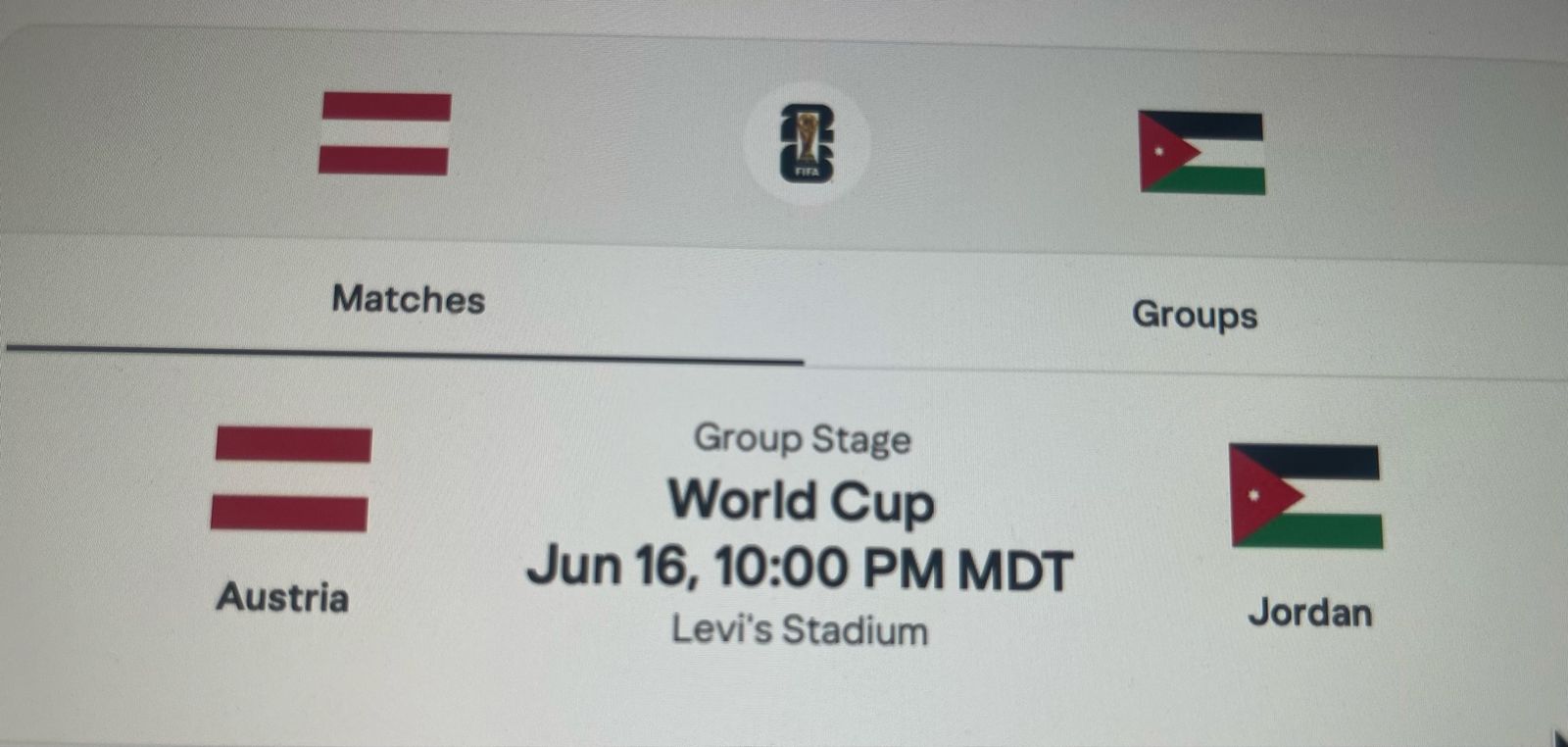 WORLD CUP TICKET, CAT 2