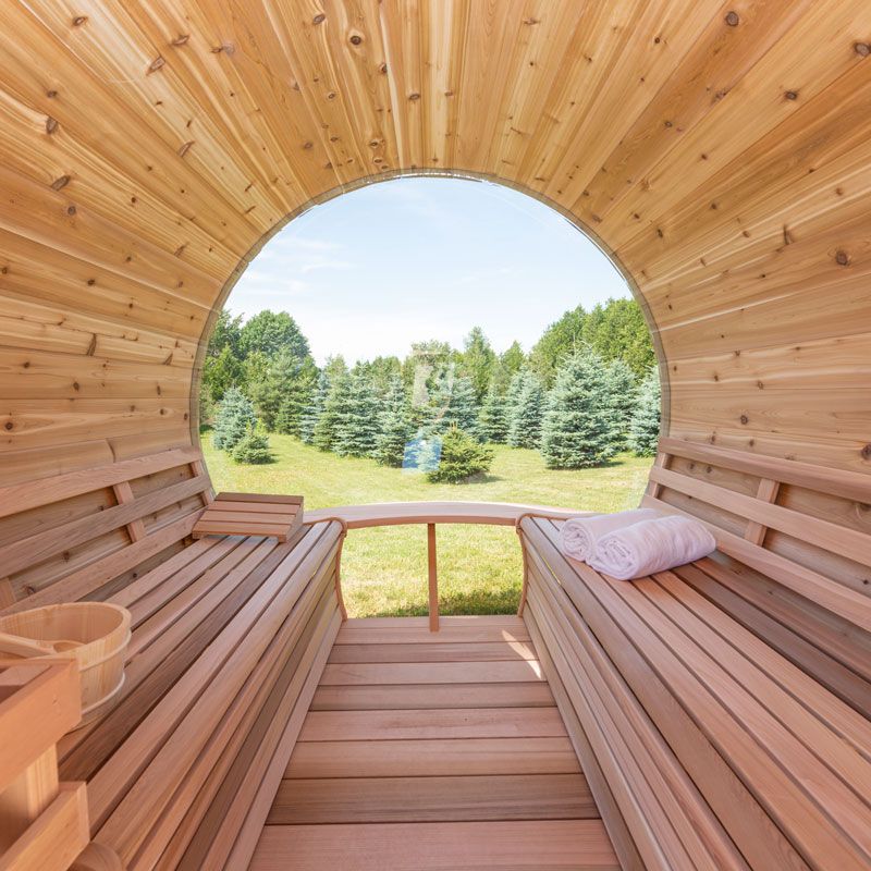 Custom Luxury Saunas | Panoramic Barrel, Infrared & Indoor Saunas