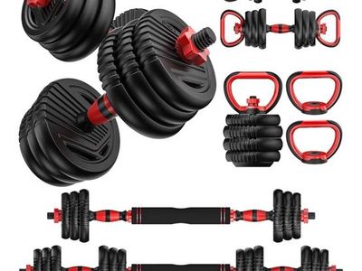 Adjustable Dumbbell Set + Adjustable Kettlebell | $55 OBO
