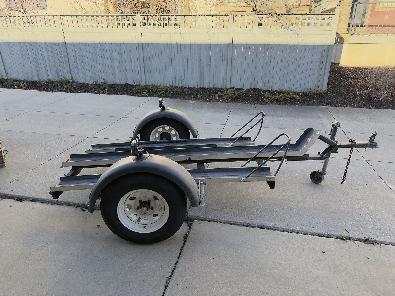 Motorcycle Trailer Aluminum (very light)