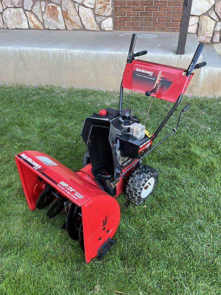 Yard Machines Snowblower