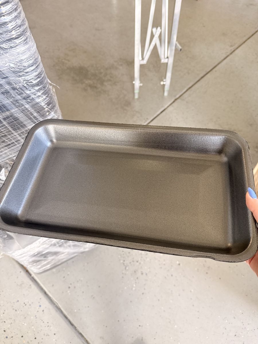 (200) 8x14 foam food trays