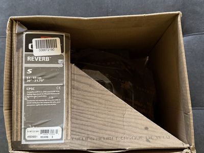 Brand New Giro Helmet Reverb - Adult Small or Adult Large - Black