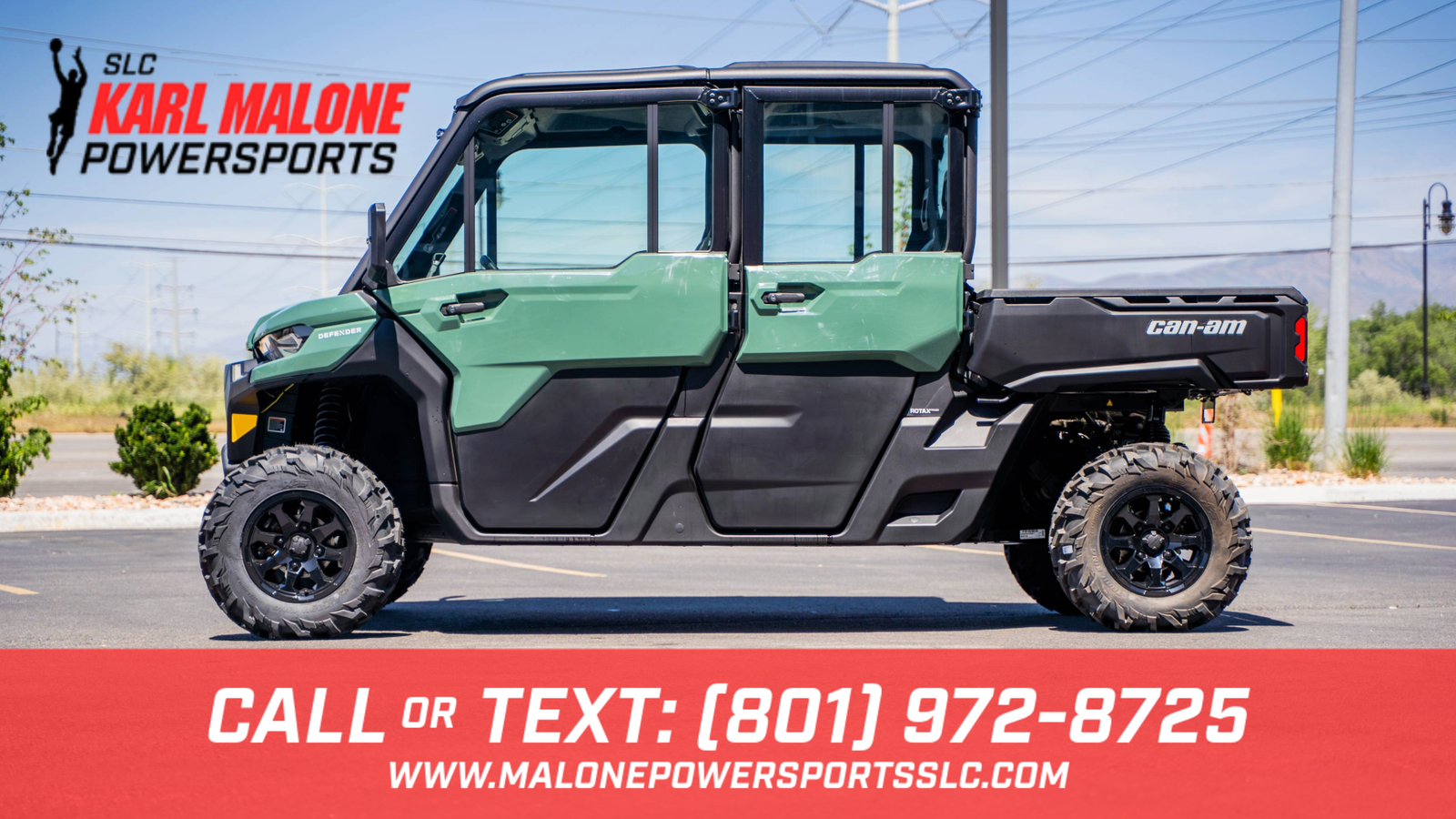 2026 Can-Am Defender MAX DPS CAB HD10 Compass Gree