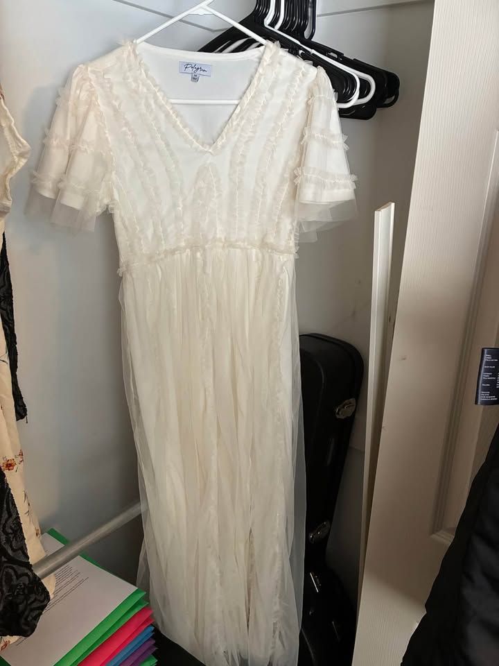 Women's White Dress Medium