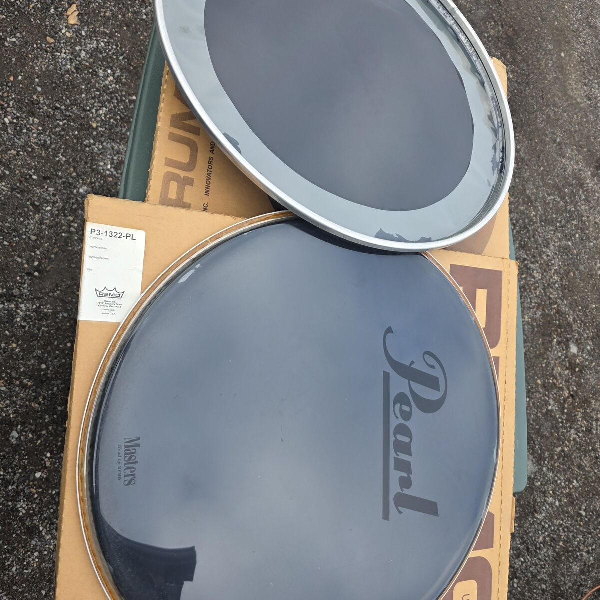 pearl kick kick drum heads