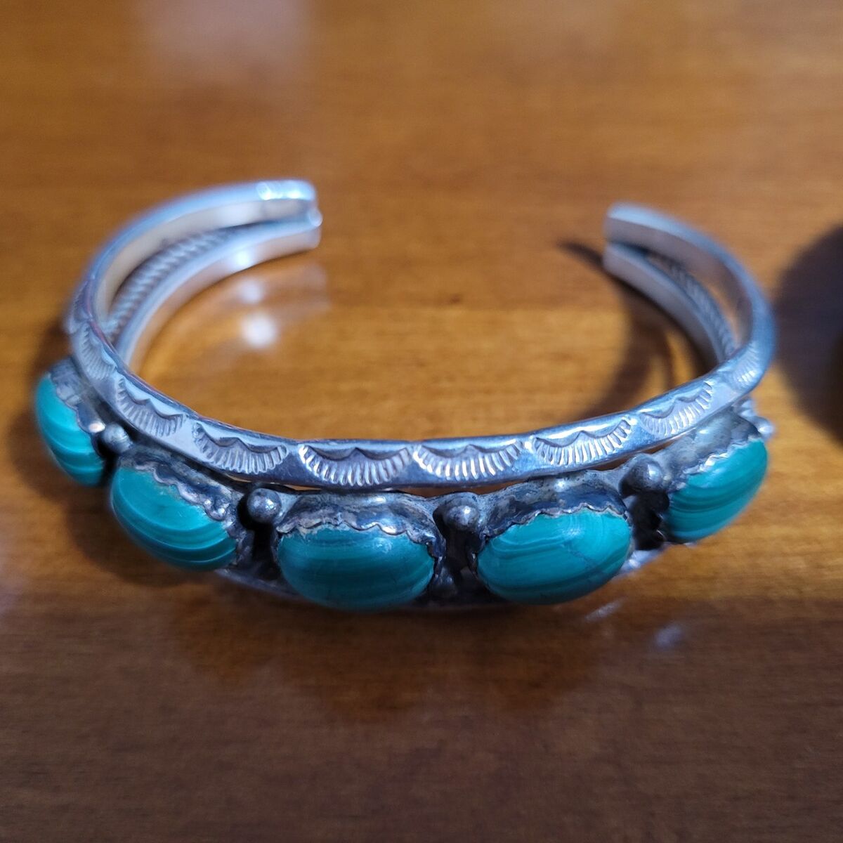 Pansy Johnson Nevada Turquoise Cuff Bracelet 925 S