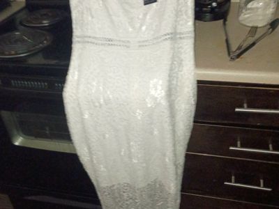 Allandwell Ivory Lace Dress Size XL New with Tags