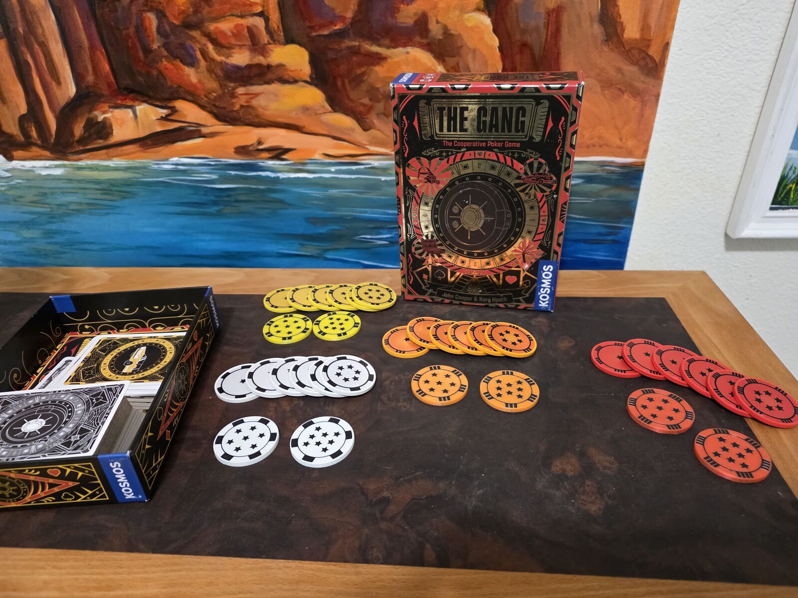 7 & 8 player expansion for "The Gang" card game