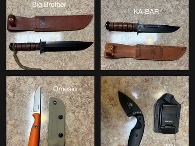 Knives, SOG, CRKT, Civivi, Case, Kizer.....
