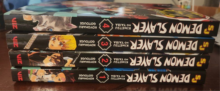 Demon Slayer 1-4