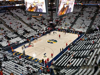 Jazz vs Pacers! Row 1 1-4 Upper!