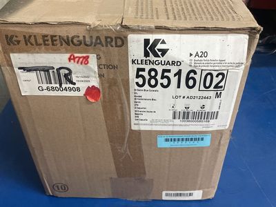 Kleenguard A20 58516 Denim Blue Hooded Coveralls 3XL Box of 20 New