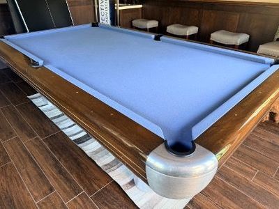 BRUNSWICK “ANNIVERSARY” 8-Foot Slate Pool Table · Professionally Refelted & Restored Park City, Utah · Asking $5,500 (OBO)