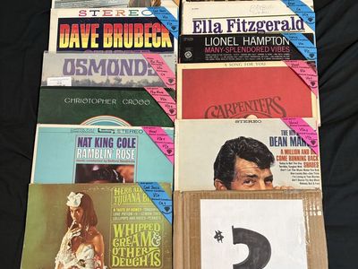 Vinyl records for sale, read the description