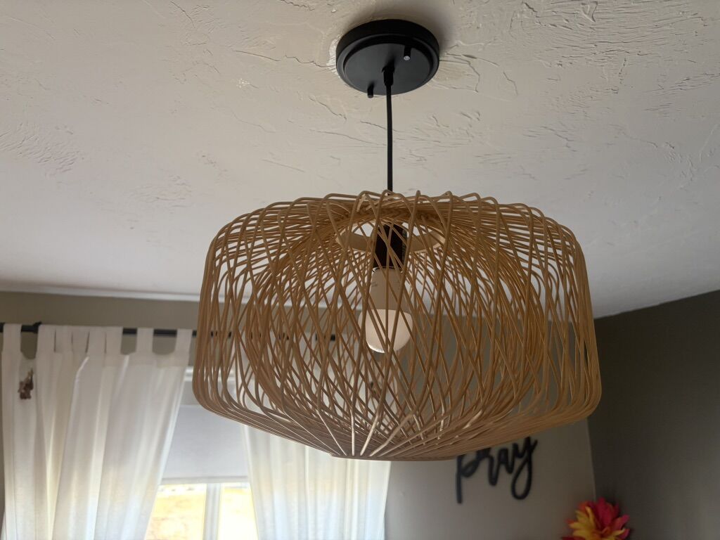 Pendant Woven  Lamp