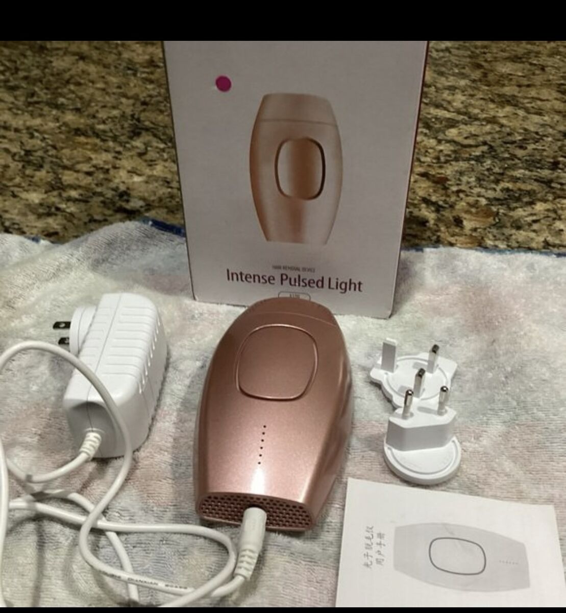 Rose Gold IPL Hair Removal Device