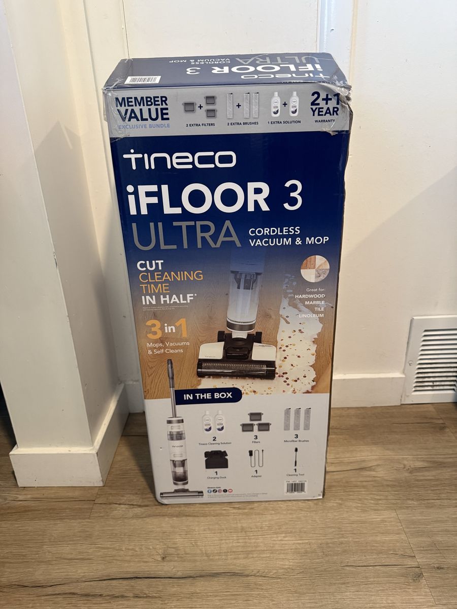 Tineco iFloor3 vacuum and mop