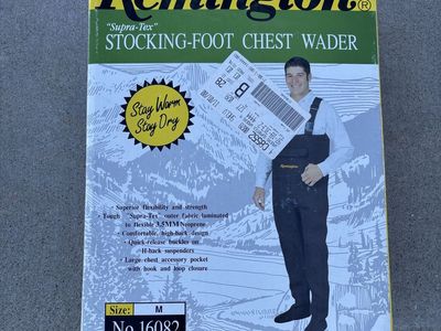 Remington stocking foot chest waiters size M