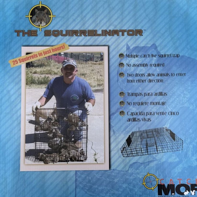 Ground squirrel live traps