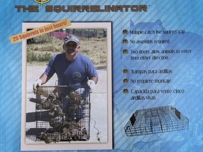 Ground squirrel live traps