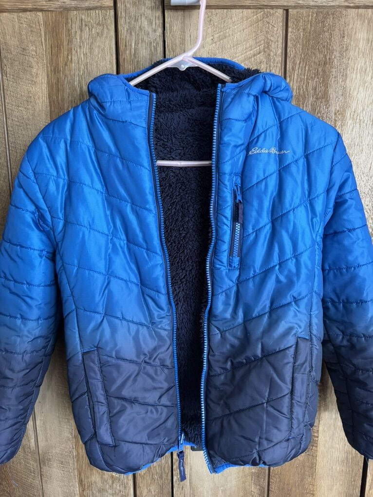 Eddie Bauer Size S 8-10 Kids Reversible Jacket