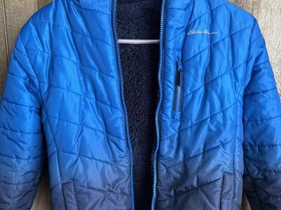 Eddie Bauer Size S 8-10 Kids Reversible Jacket