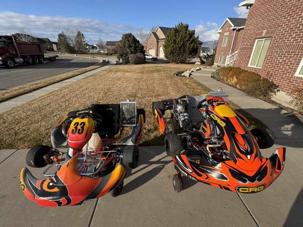 2 Complete 125cc Shifter Karts -Race Ready Package