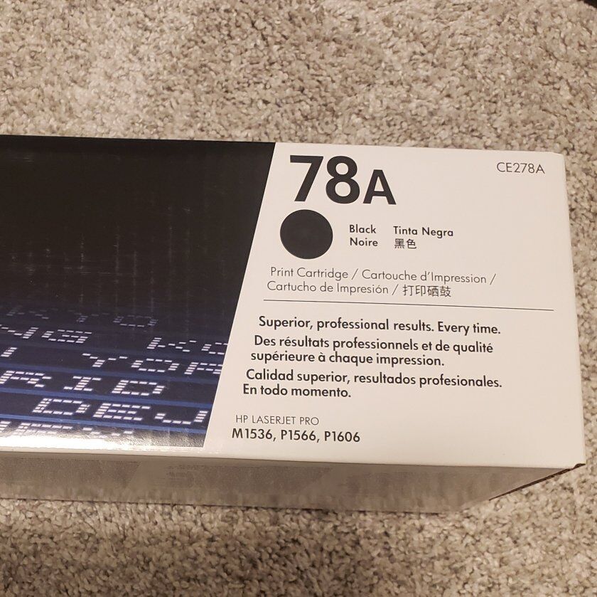 78A hp LaserJet Print Cartridge